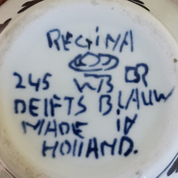 Deft Regina small 4" Creamer Pitcher Made in Holland - Picture 9 of 16